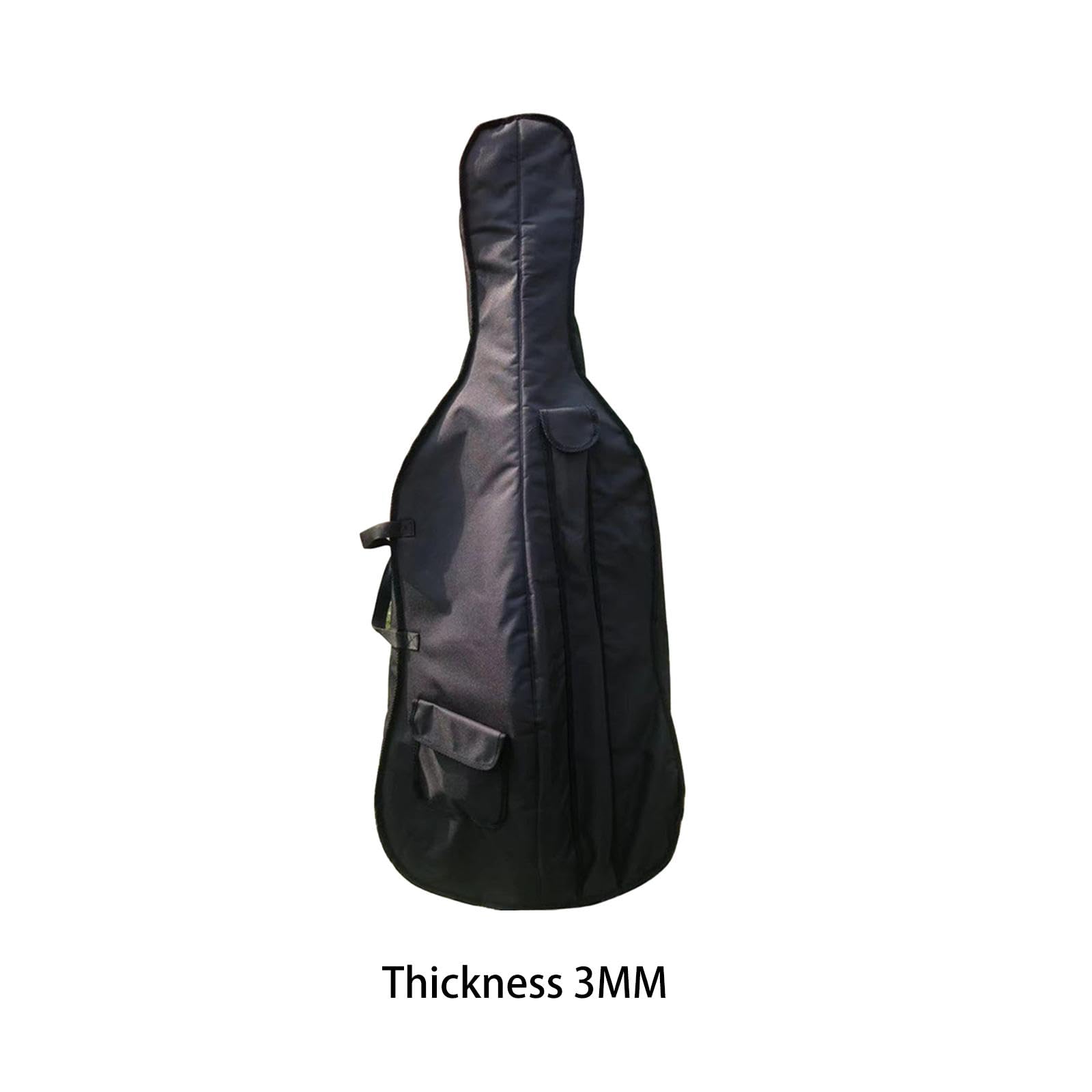 Generic Borsa per il trasporto del violoncello Zaino antipioggia per violoncello Custodia morbida per violoncello per campeggio Esibizione sul palco