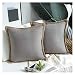 Sweatpants Couleur Solide Taie d'oreiller de Luxe Linge Tamping Coussins d'oreiller Compatible with Salon décoratif Compatible with canapé 45x45cm Chaise Taie d'oreiller de la Chaise