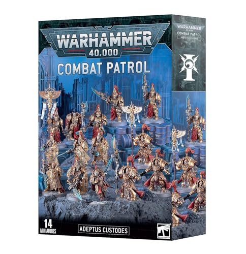 Warhammer Games Workshop 40,000 - Combat Patrol: Adeptus Custodes (2024 Edition)