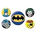 Pritties Accessories Echte DC Comics Batman 5 Stück Abzeichen Set Joker Gotham