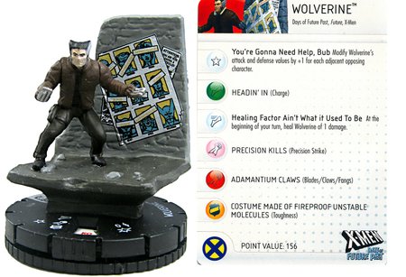 X-men Days of Future Past Heroclix: Wolverine #019