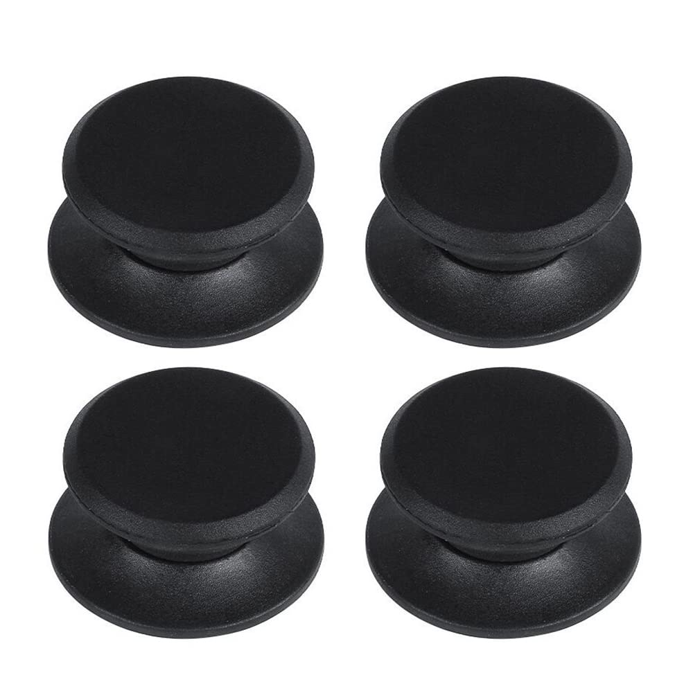 Hsthe Sea 4 Pcs Pot Lid Knobs, Universal Pot Lid Cover Knob Replacement, Heat Resistant Kitchen Cookware Knob Handle, Bakelite Circular Handgrip Knobs For Casserole Kettle Glass Pot Pan Saucepan
