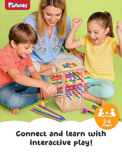 Montessori Wooden Board Game para niños de 3 a 8 años miniatura 6