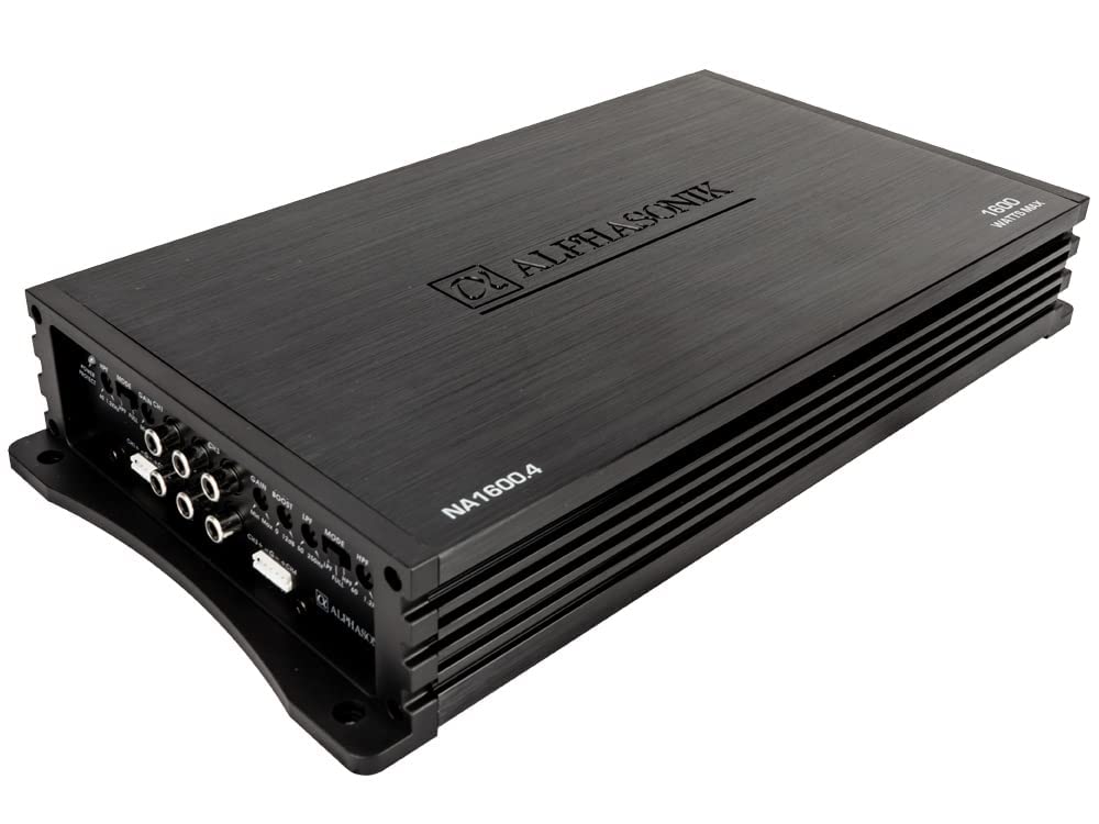 Buy Alphasonik NA1600.4 Neuron Series 1600 Watts Max 4Channel Car Amp