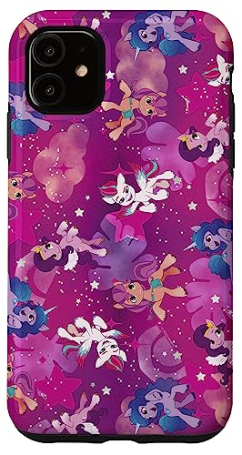 Coque iPhone 11 My Little Pony Pink Group motif poney