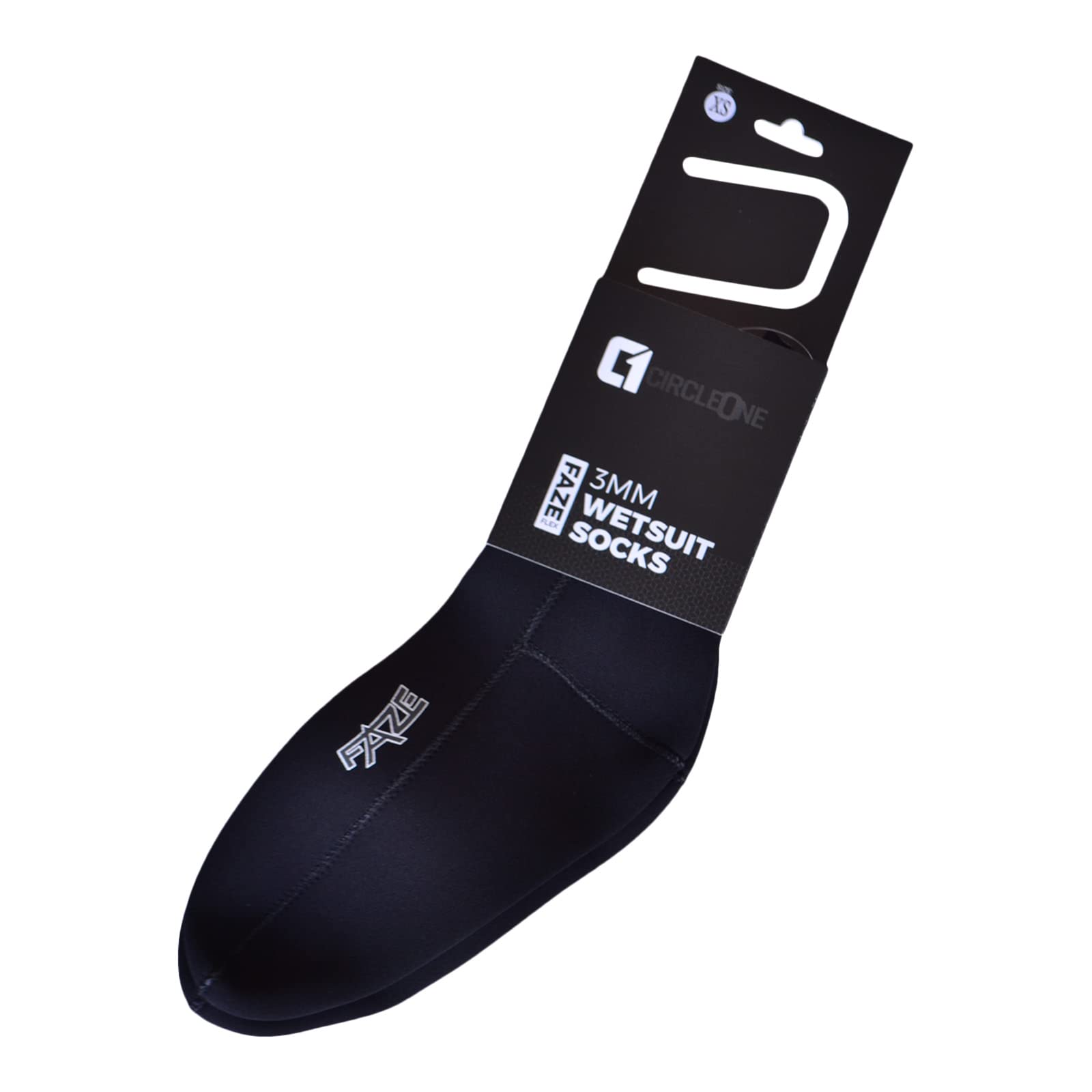 Circle One Socks - Faze 3mm Kids Wetsuit Sock, XS (UK2-4)