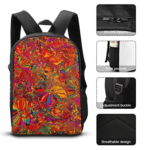 Sac à dos imprimé 3D ergonomique et grand format pour l'école