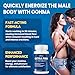 Oohma Male Enhancing Supplement, Fast Acting Blood Flow to Gain Length & Girth + Stamina, Maca, Epimedium, and Other Natural Ingredients, 3rd Party Tested Supplement