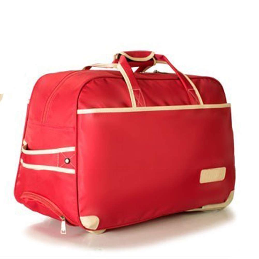 ADITAM ZHANGQIANG Valigia Trolley da Viaggio Massimo - Trolley Approvato da Cabina Bagaglio a Mano (Color : Dark Brown, Size : 47 * 25 * 30cm) Double The Comfort