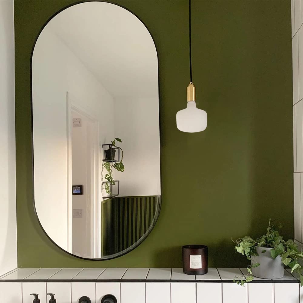 Biała matowa żarówka LED - T185-8W E27 2500K ściemnialna 2 sztuki