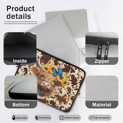 Funda para portátil TSOVTHRID BZ14 13 pulgadas miniatura 6