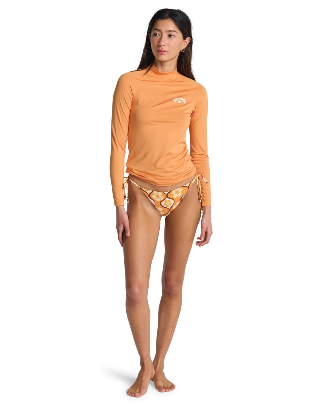 Billabong Tropic Surf - Camiseta de Surf de Manga Larga con UPF 50 para Mujer