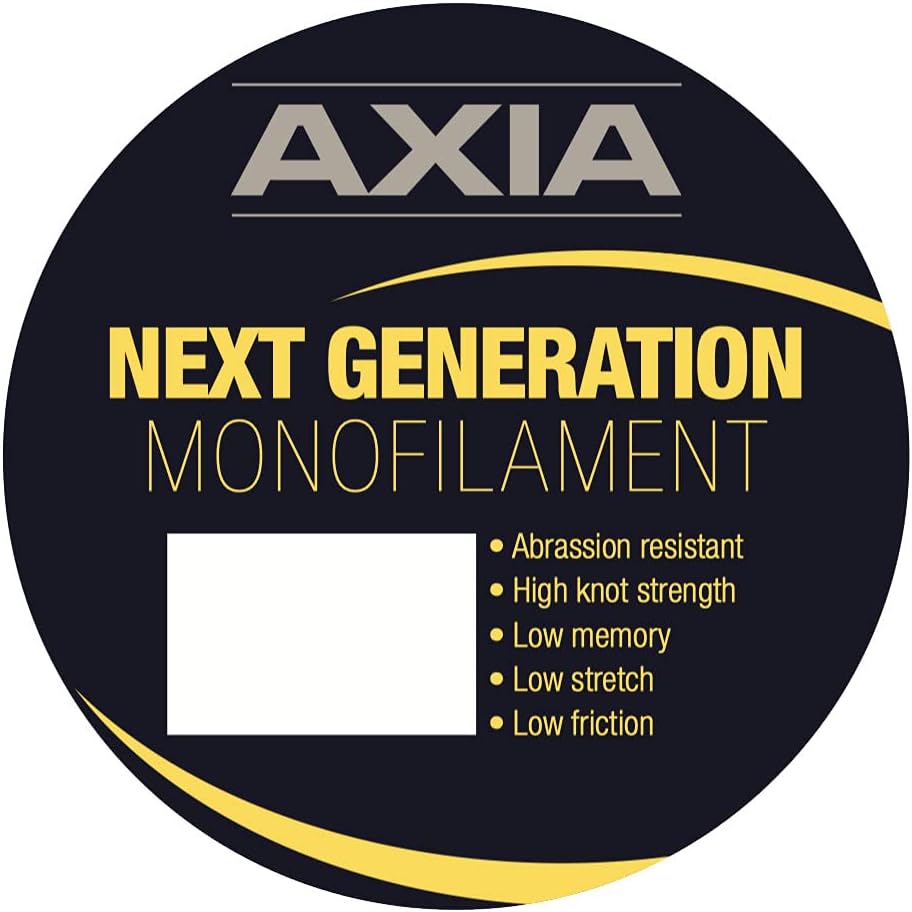 AXIA Mainline, Clear, 0.90mm, 80lb, 122m, Transparent