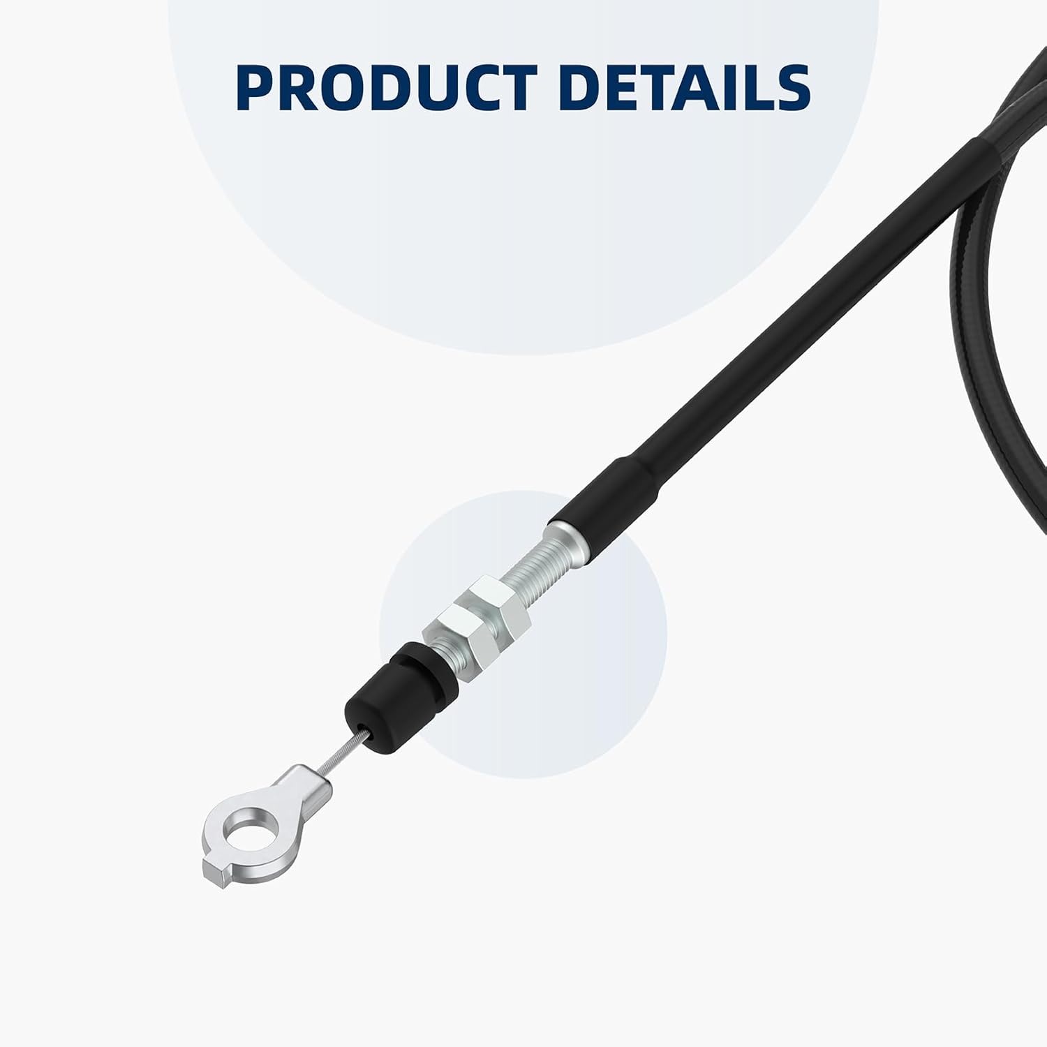 Ximoon 54630-VH7-A03 Drive Control Cable Suitable for Honda Lawn Mower HRX217HXA HRX217HYA HRX217HMA HRX217HZA, Replace 54630-VH7-A02 54630-VH7-A04 Change Cable for Honda Mower Parts