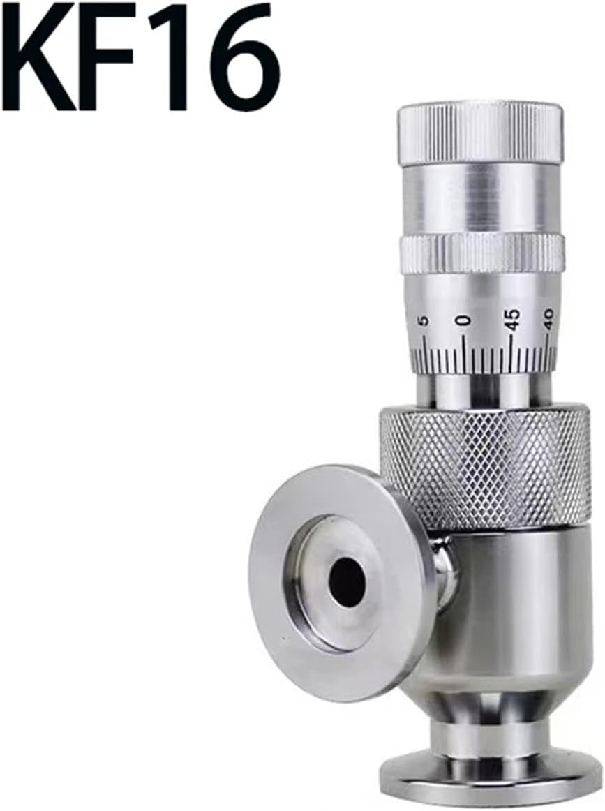 KF16 CF16 high vacuum Needle Valve Micro Metering Flow Regulating Controller For Water Gas Oil 304 Stainless Steel(KF16)