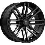 Bundle-9-Items-MSA-Black-Rogue-15-UTV-Wheels-32-Ultracross-Tires-4x156-Bolt-Pattern-12mmx15-Lug-Kit