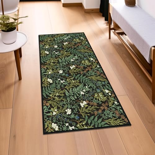 Tapete Decorativo Verde Negro 60x120 cm miniatura 4
