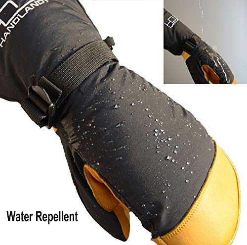 HANDLANDY Men's Ski Snowboarding Mittens