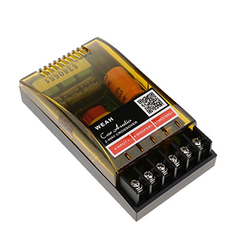 2 Divisor de Frecuencia de Altavoz de Audio de Manera Filtro de Cruce de Filtro Junta