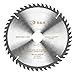 S&R Hoja de sierra circular de 190 mm x 30 mm x 2,4mm 48Dientes / Disco para Madera de Calidad Profesional