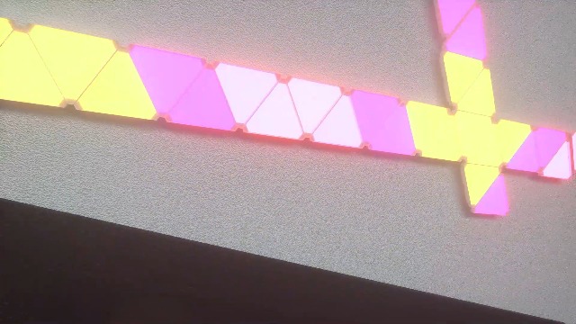 Image of Large Triangle LED Lights for Gaming Setup, DIY Smart Gaming LED Wall Lights Works with Alexa Google Assistant, RGB Triangle Light Panels Music Sync, App Control for Gaming Room Decor Aesthetic,10 Pcs