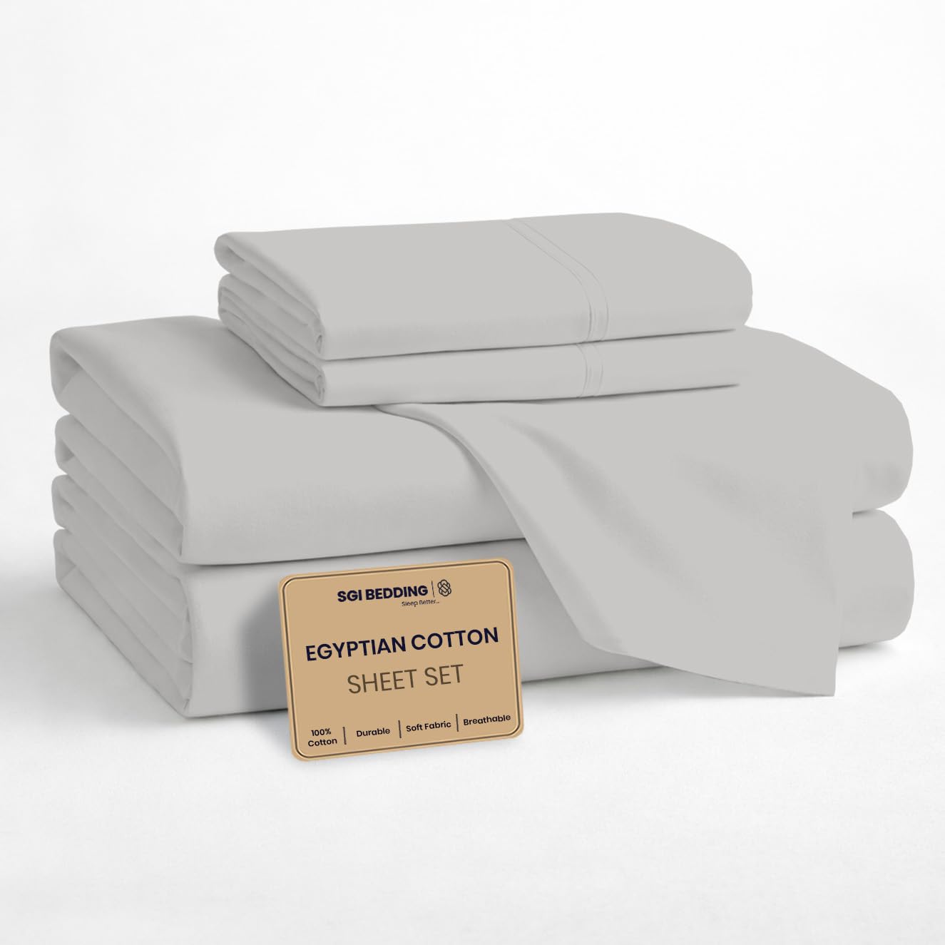 SGI Bedding 1000 TC Egyptian Cotton Queen Sheets