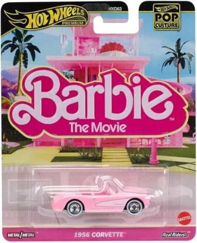 Hot Wheels Collector Barbie Corvette Movie for Collectors