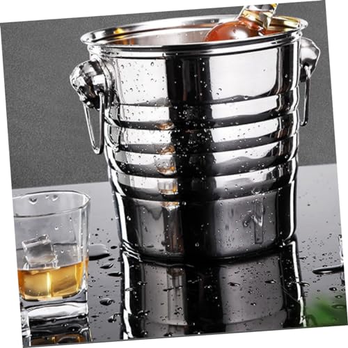 MAGICLULU Balde De Refrigeração De Vinho Balde De Gelo Isolado Banheira De Gelo Festa Balde De Gelo