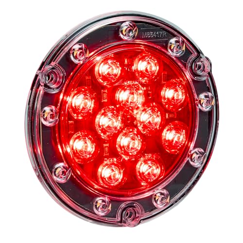 Lámpara LED roja ultra delgada Maxxima M85417R para vehículos miniatura 3