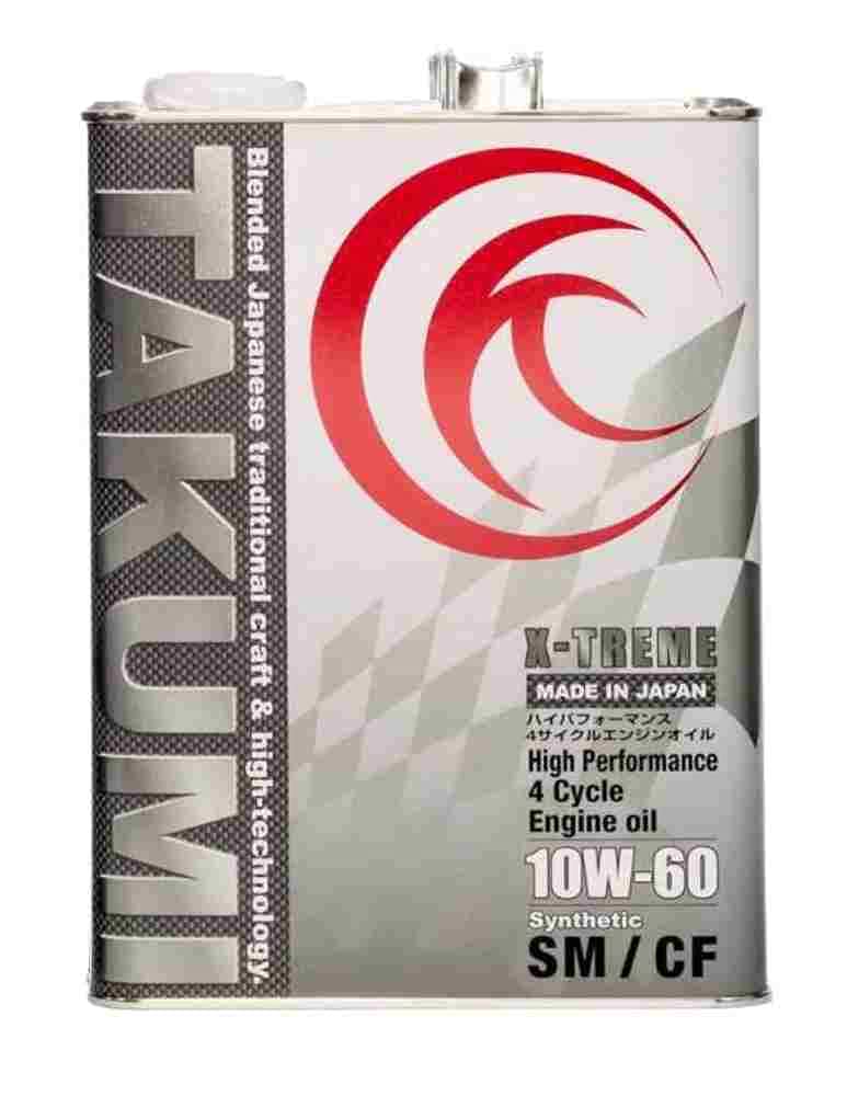 Amazon | TAKUMIモーターオイル(AKTJAPAN) エンジンオイル 10W-60 4L 4 