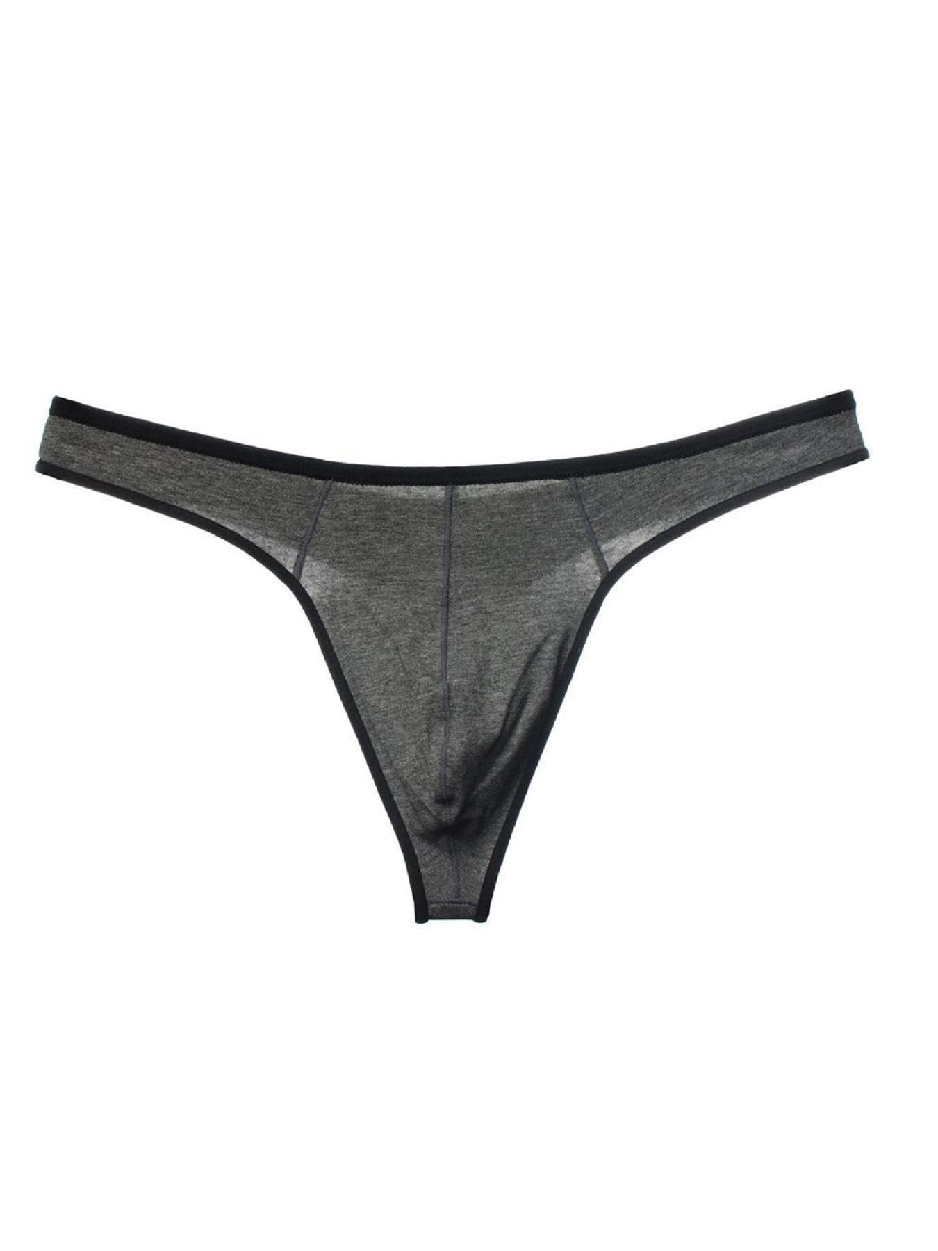 Lot de 3 Strings en Coton pour Homme avec Dos en T Sexy Classique
