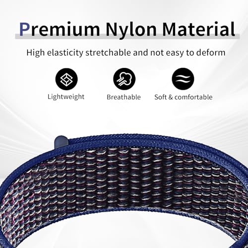 Correa deportiva de nylon para Google Pixel Watch 45mm miniatura 3