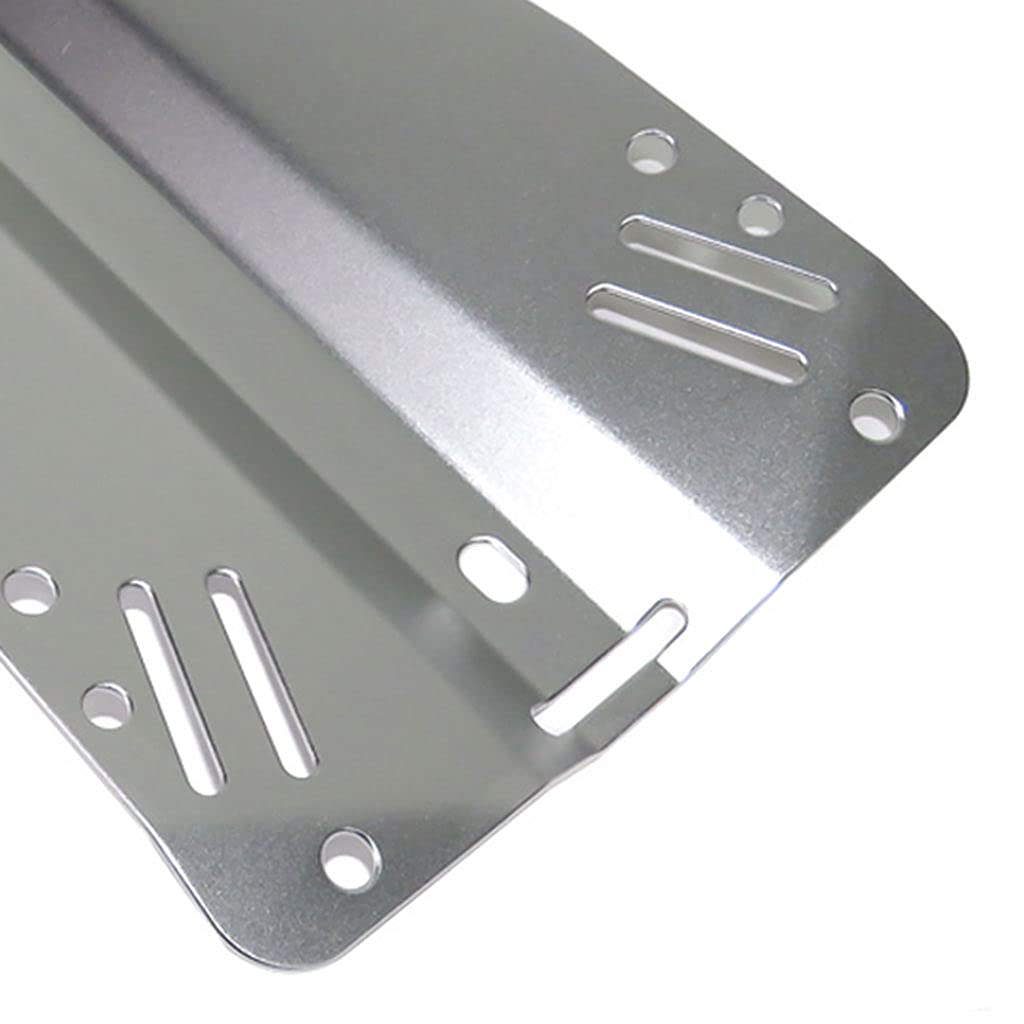 Nobranded Universal Scuba Diving Aluminio Back Plate Backplate Buceo BCD arnés para Snorkel