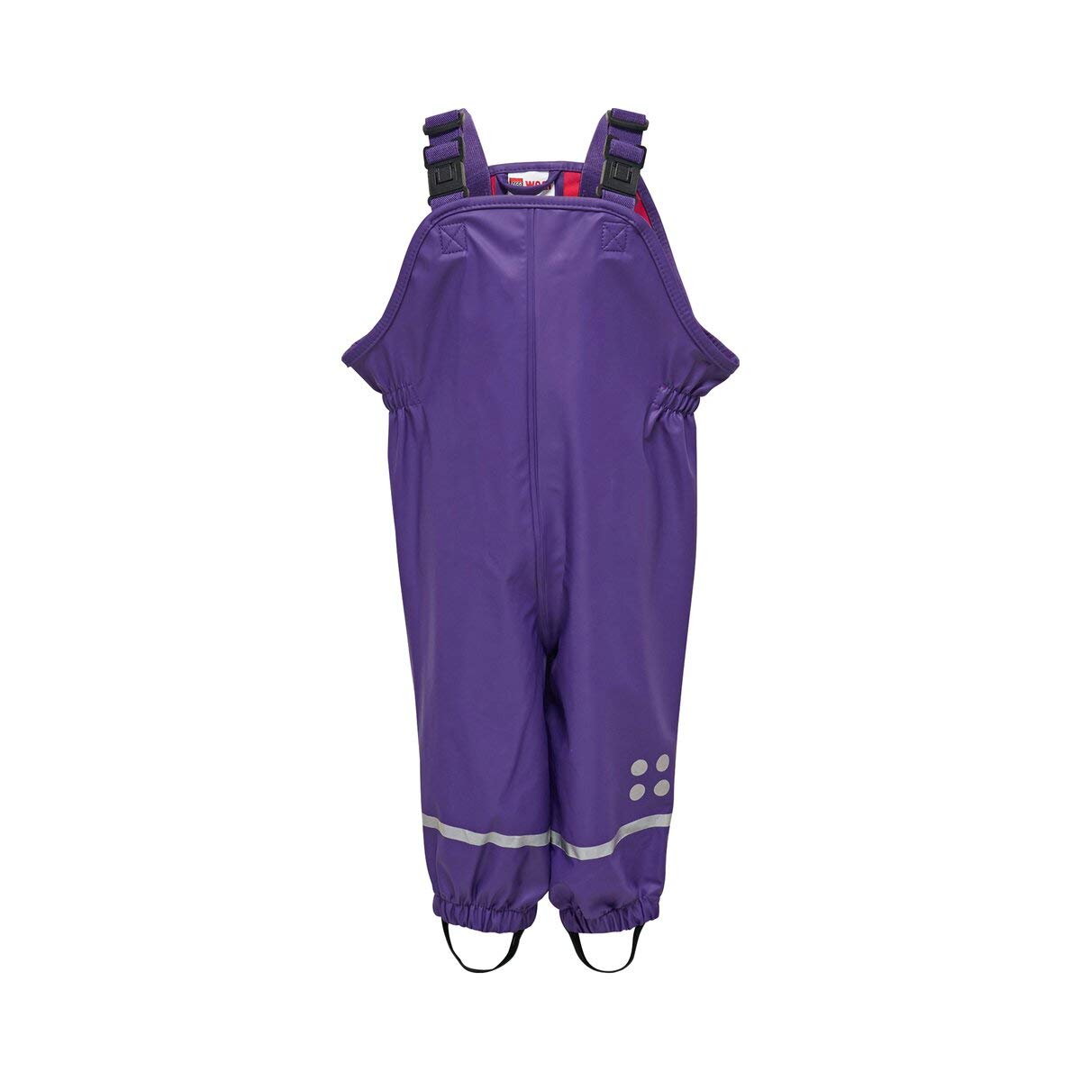 Legowear Girl's Lego Duplo Girl Peggy 101 - Rain Pants Plain Rain Trouser, Purple (Dark Purple), 12-18 Months (Manufacturer Size:80)