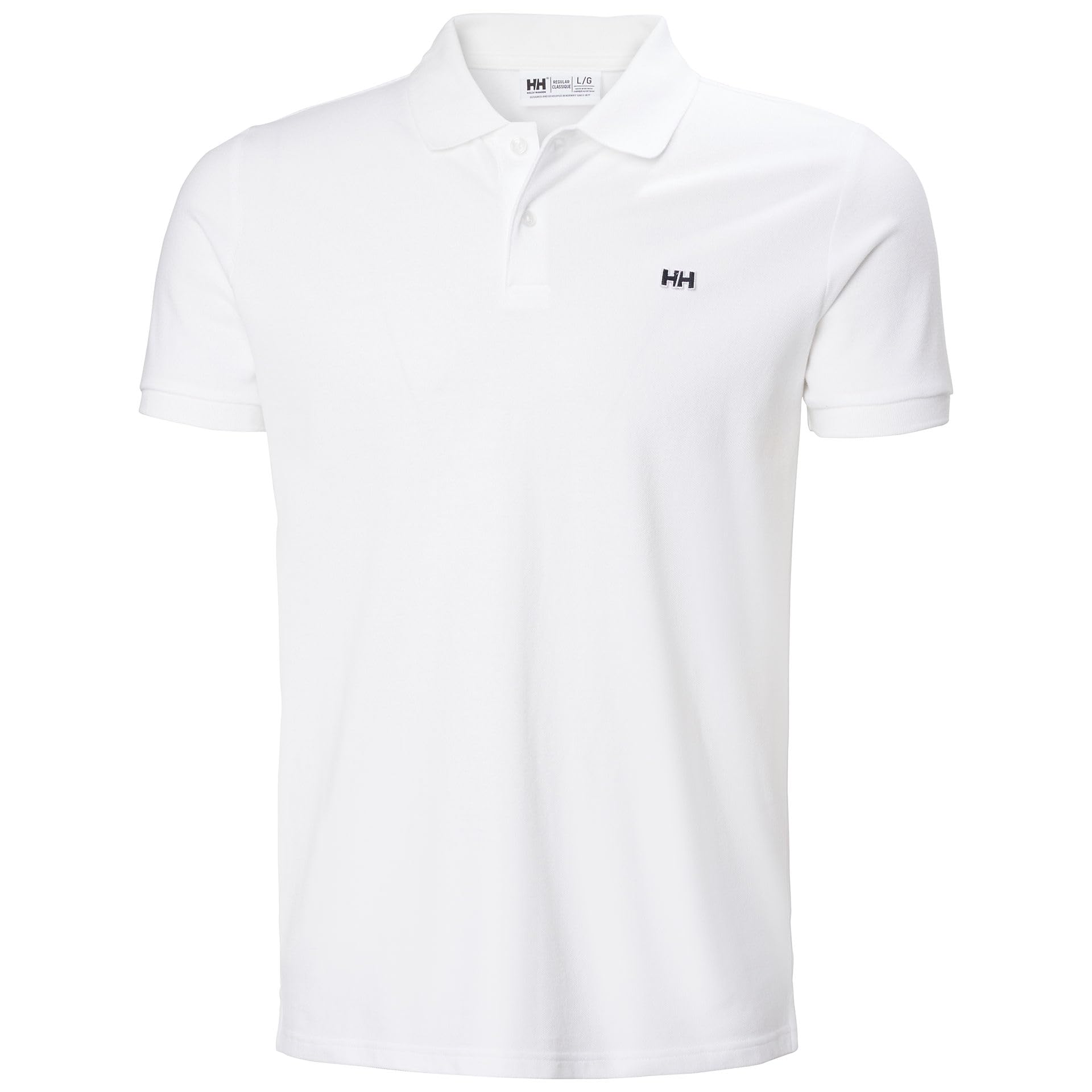 Helly Hansen Men's White Hudson Polo, L