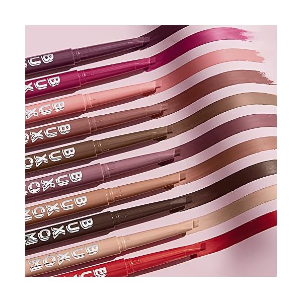 BUXOM Power Line Plumping Lip Liner, Long Lasting and Retractable Lip Liner, Moisturizing with Peptides and Vitamin E for Plump, Cruelty Free
