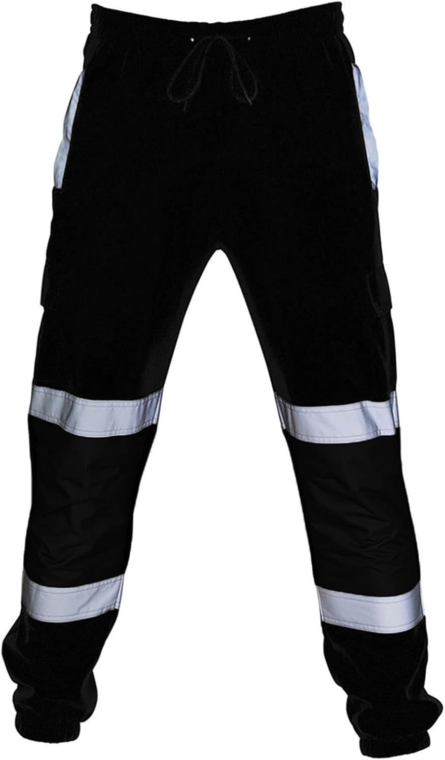 Men's High Visibility Cargo Pants Hi Vis Viz Reflective