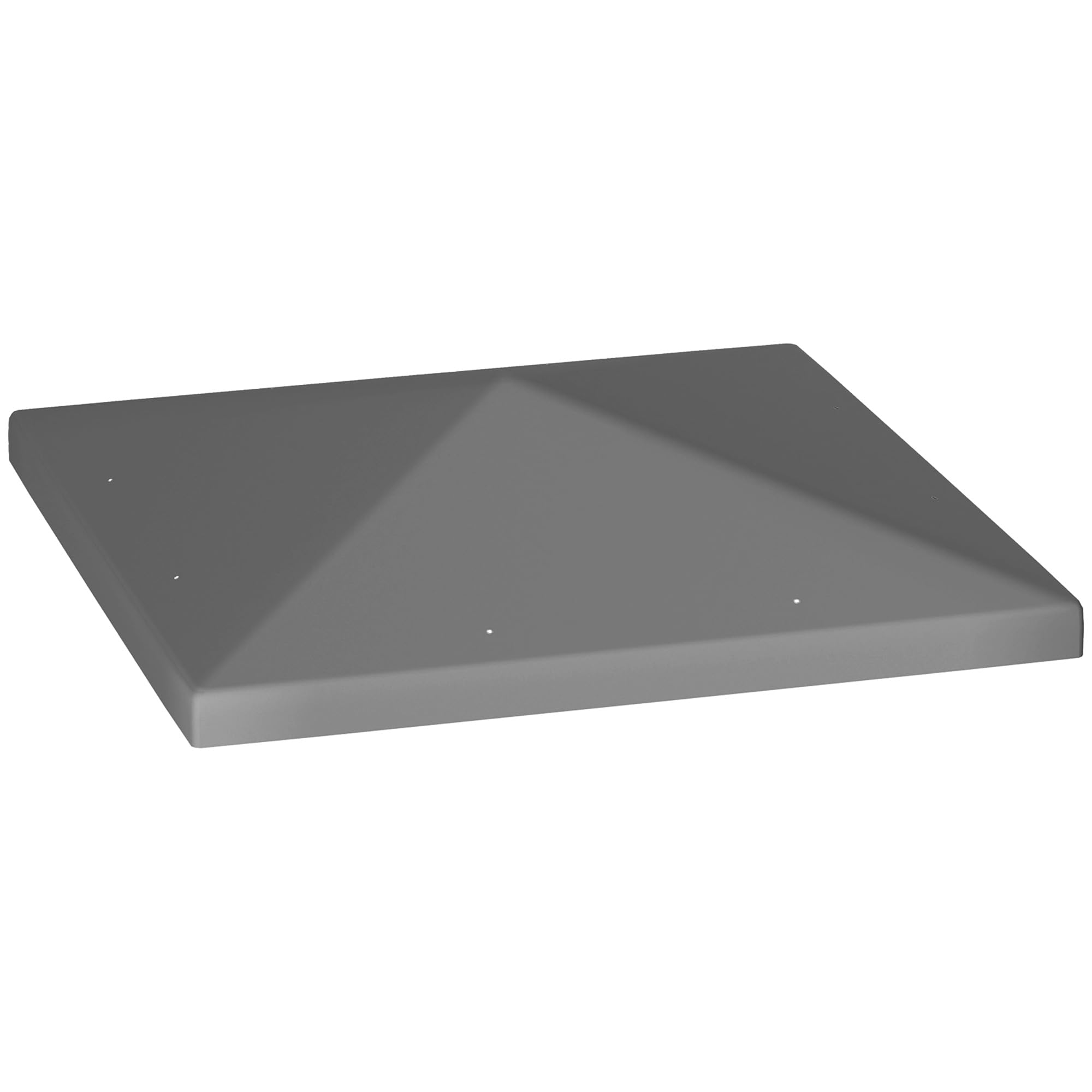 Outsuuny dach zapasowy do pawilonu ogrodowego, 3 x 3 m, wodoszczelny, zapasowy pokrowiec do pawilonu ogrodowego, części zamienne z tkaniny Oxford, 370 g/m², ciemnoszary