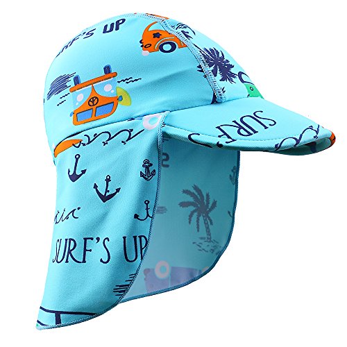 Image of HUAANIUE Toddler Boy Swimsuit Rashguard One-Piece Swimwear 0-6 Years