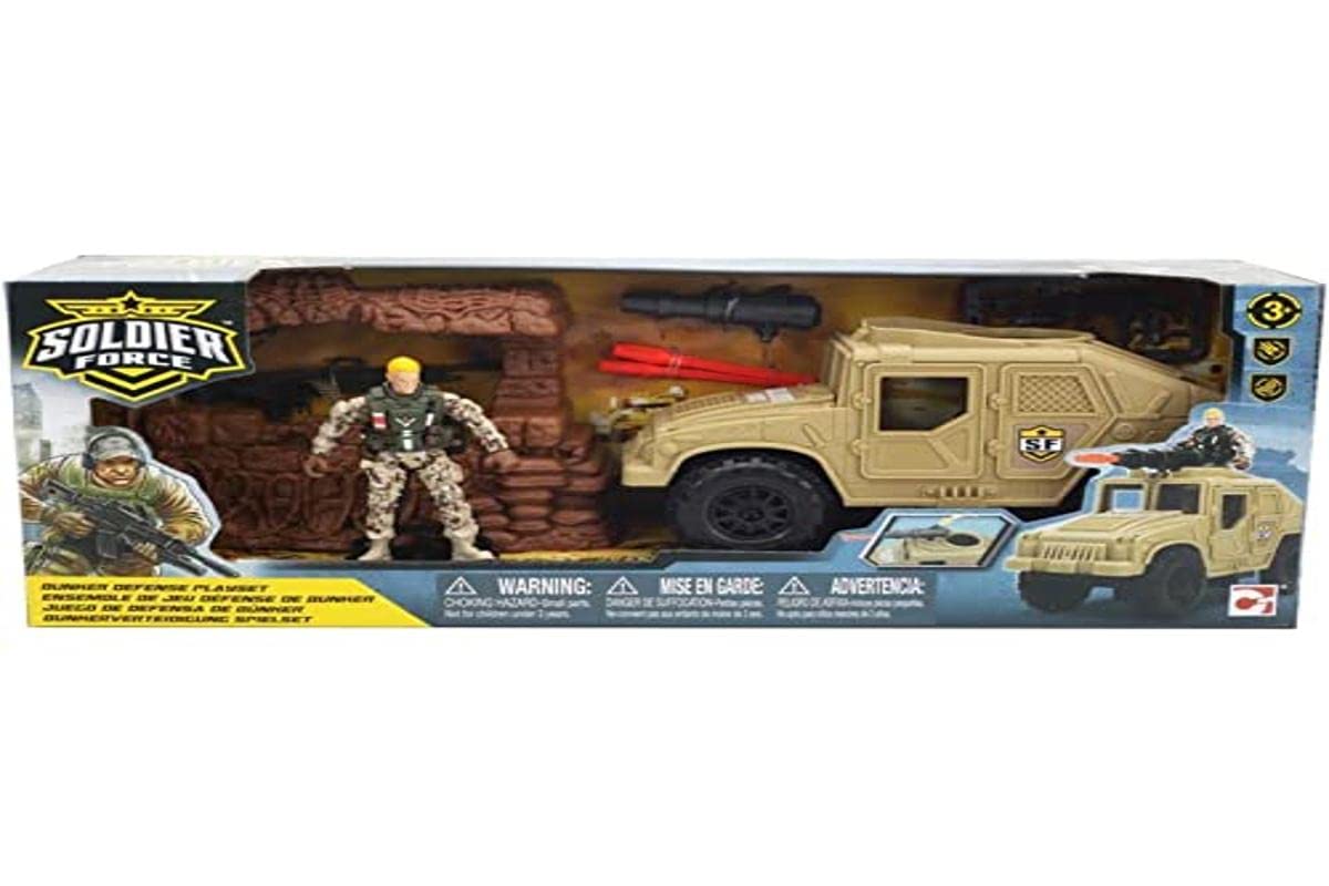 SOLDIER FORCE BUNKER DEFENSE PLAYSET