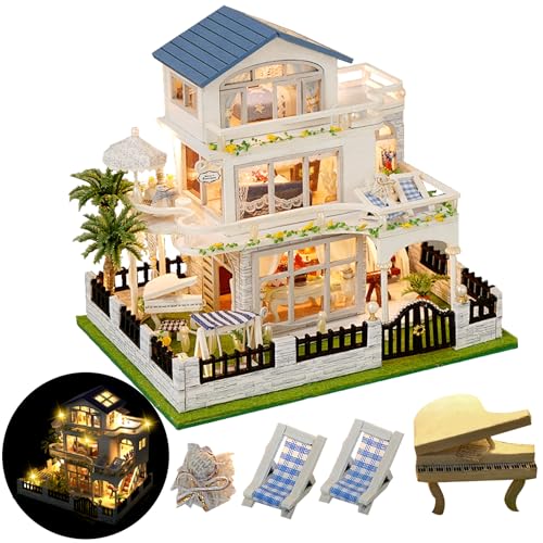 DIY Miniature House Kit, Mini House Kit for Beginners, DIY