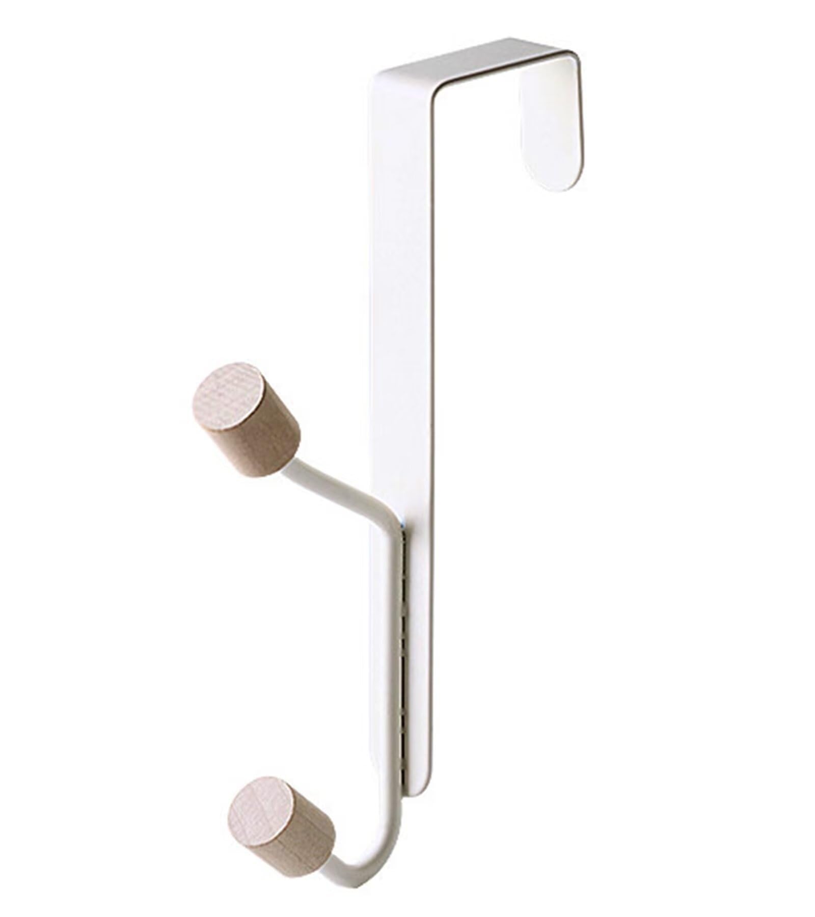 KAXIMON Over Door Hanger Hook, Door Hanger Without Nails for Bathroom Kitchen Office - Hangers Hooks Ideal for Bedroom, Bathroom, Wardrobe