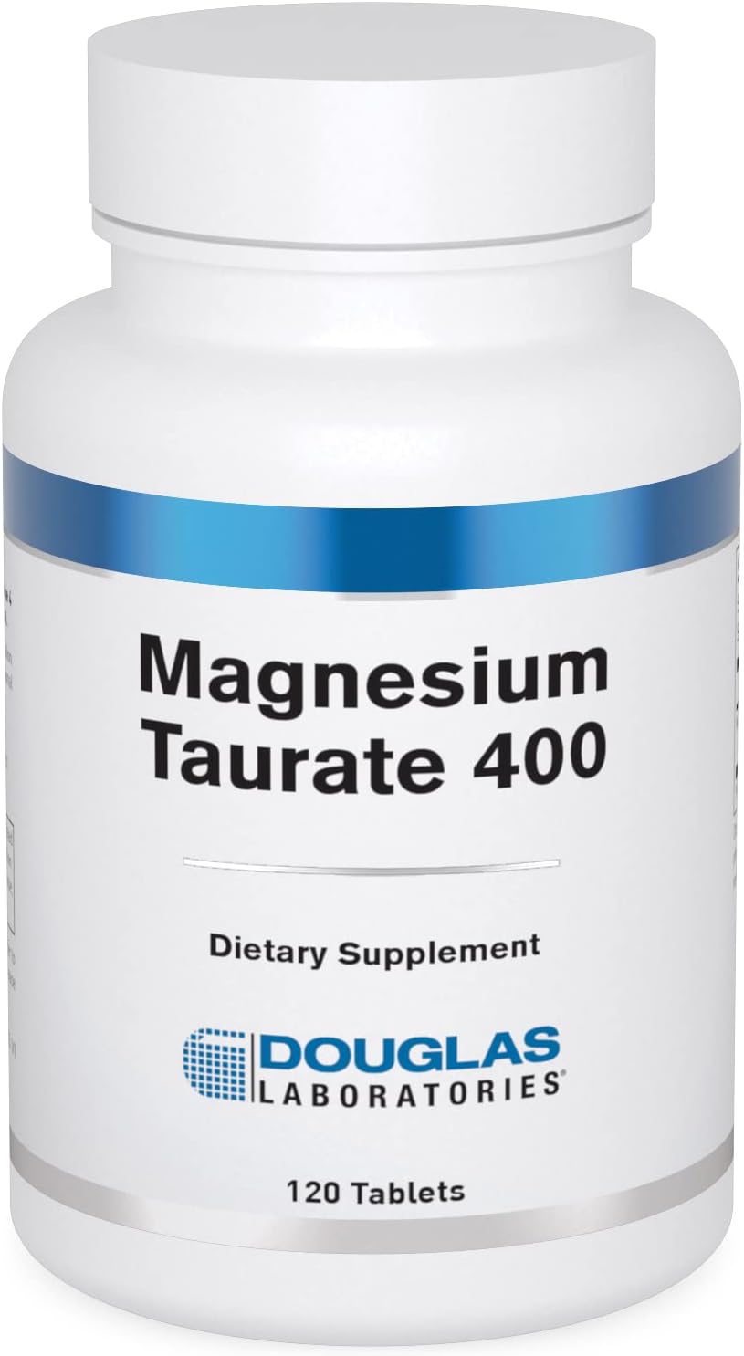 Douglas Laboratories Magnesium Taurate 400 | Supplement to Support Normal Heart Function and Bone Formation* | 120 Tablets