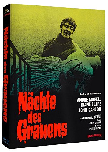 Nächte des Grauens - Hammer Edition (Mediabook) [Blu-ray] Cover B