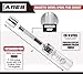ARES 11010-3/8-Inch Drive by 9/16-Inch Magnetic Swivel Spark Plug Socket - 6-Inch Spark Plug Removal Tool