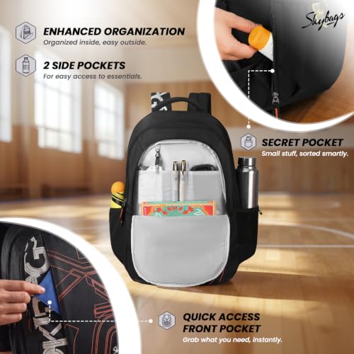 Image of Skybags Brat Pro Max 15.6 Inch Compatible Unisex 35L Laptop Backpack | Premium Durable Fabric| 3 Compartments | Padded Backpanel | Office & Casual Travel Backpack for Men & Women