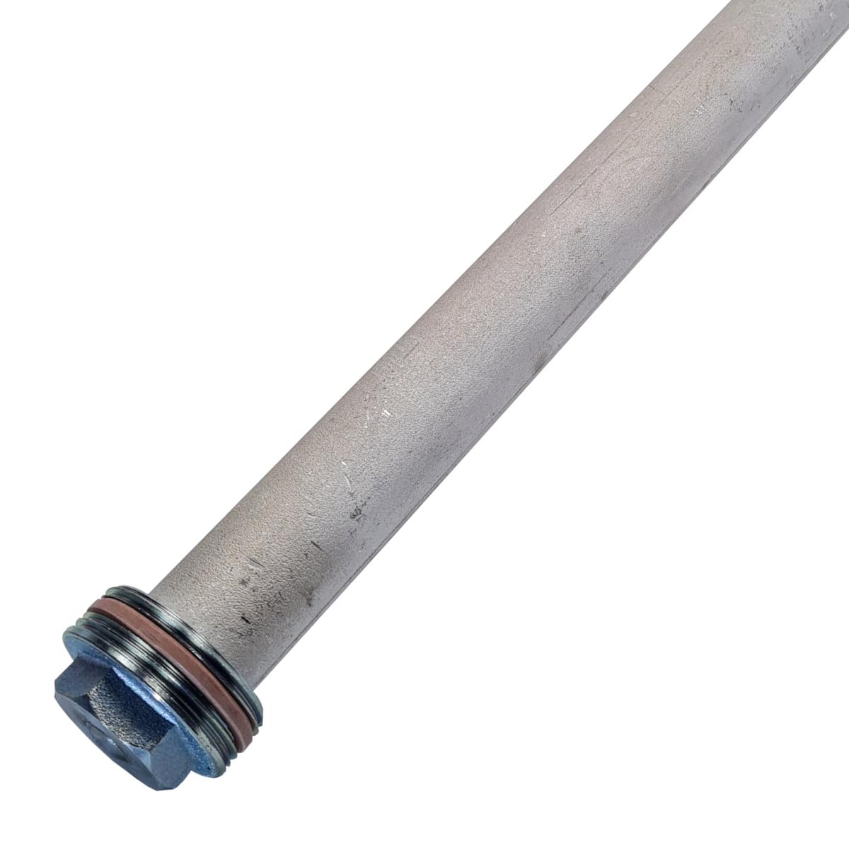 Magnesium Opferanode 33 x 700 mm 1 1/2" DN40 mit PTFE-Dichtung - Ersatzanode für Warmwasserspeicher & Boiler, Schutzanode, Anodenstab
