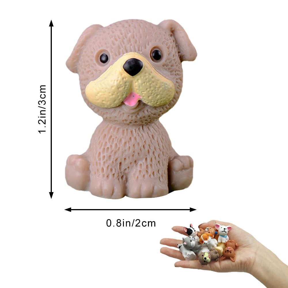 Set 12 Animali Fatati In Resina Per Giardino - Miniatura Per Decorazione, Terrari, Case Delle Bambole - Foto 13