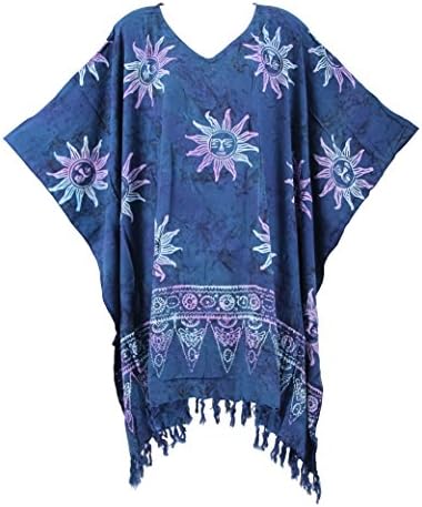 Beautybatik Batik Caftan Kaftan Tunic Top Blouse Plus Size