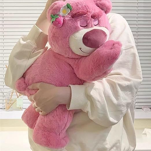 Plush Strawberry Bear Stuffed Animal, 13 inches,16 inches,20inches,Cute Stuffed Animal, (13)